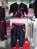 TUTA NERA e FUCSIA
